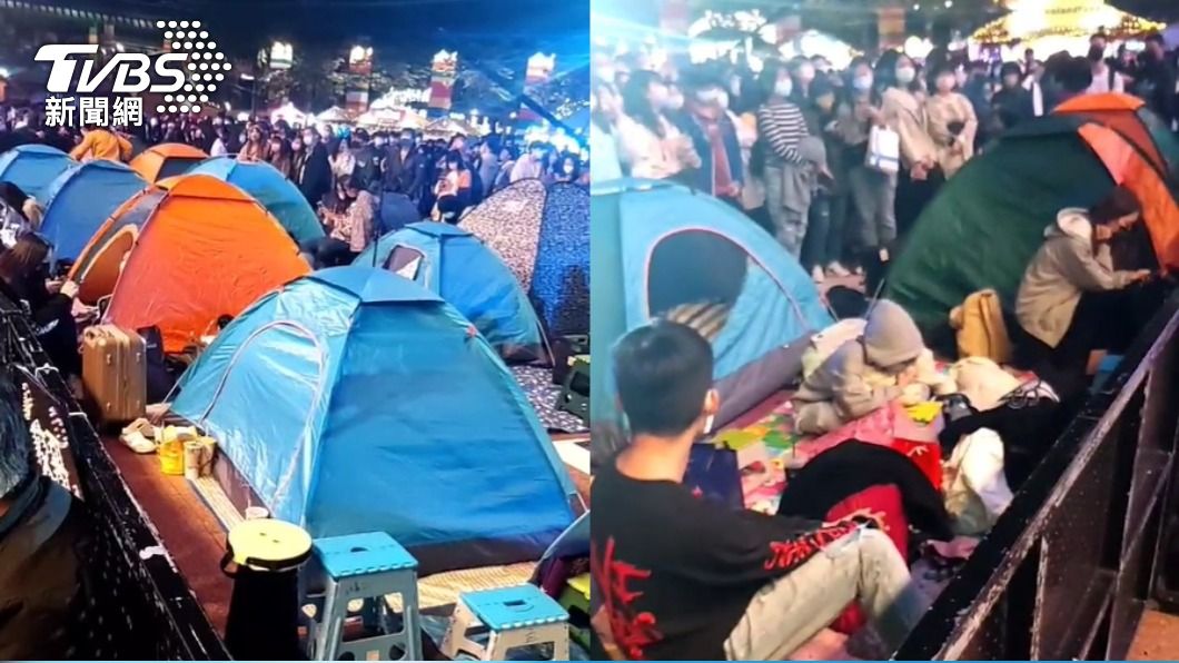 舞台「護城河」前盛況。（圖／民眾提供）