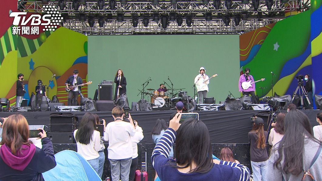 告五人彩排。（圖／TVBS）