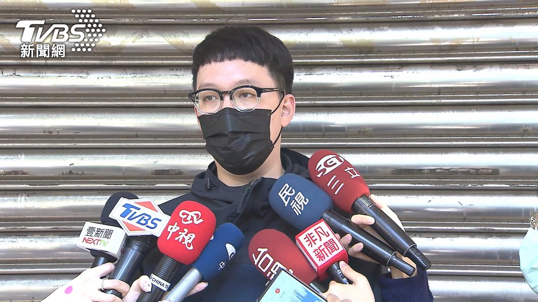 民眾黨前幕僚「小牛」柯昱安。（圖／TVBS）