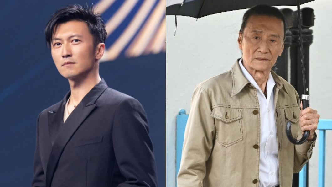 謝賢（右）離世，謝霆鋒演唱會照常舉行。（圖／翻攝自微博、華映提供）