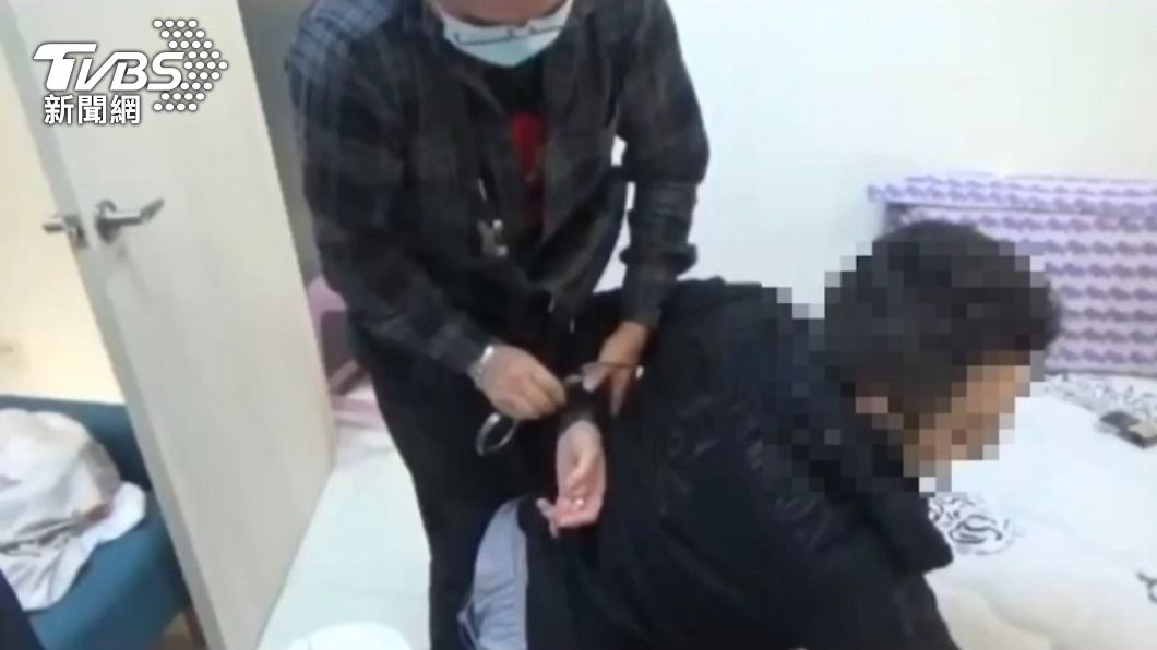 蔡男在台南租屋開毒趴，遭警方查獲。（圖／警方提供）