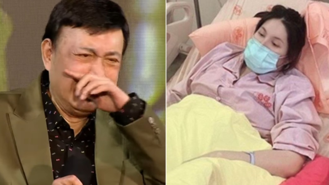 余苑綺罹癌受苦!余天竟也「眼長肉瘤」驚爆送院開刀