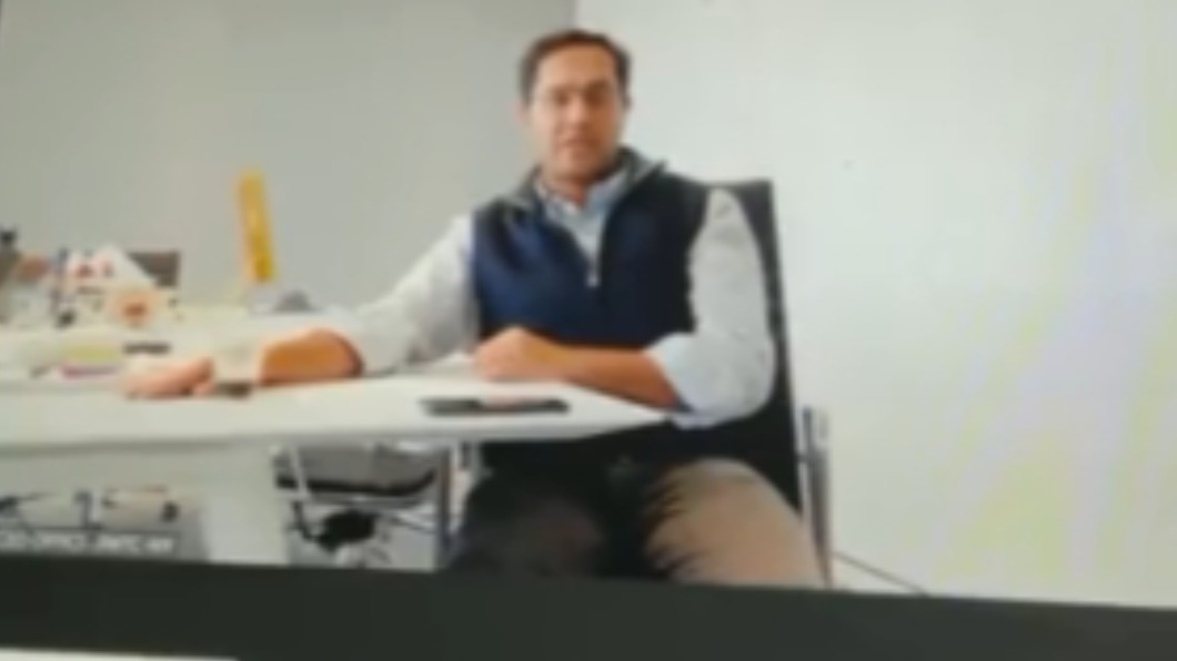 加格視訊裁員畫面全被員工錄下。(圖/翻攝自 Harsh Goenka 推特 @hvgoenka)