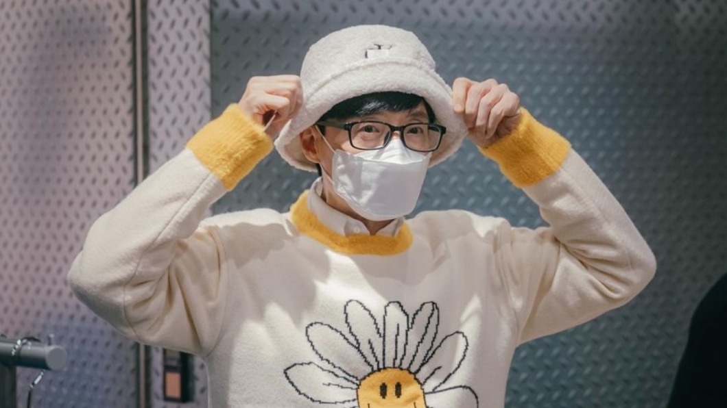 劉在錫遭突破性感染。(圖/翻攝自@hangout_with_yoo Instagram)