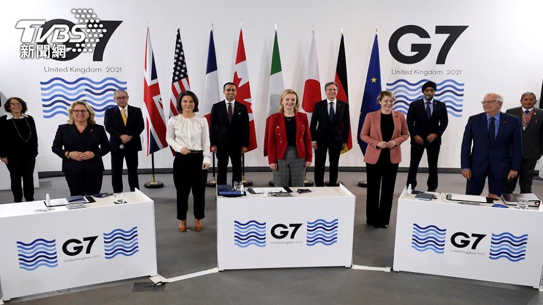 G7外長警告俄國 侵略烏克蘭將受重大損失