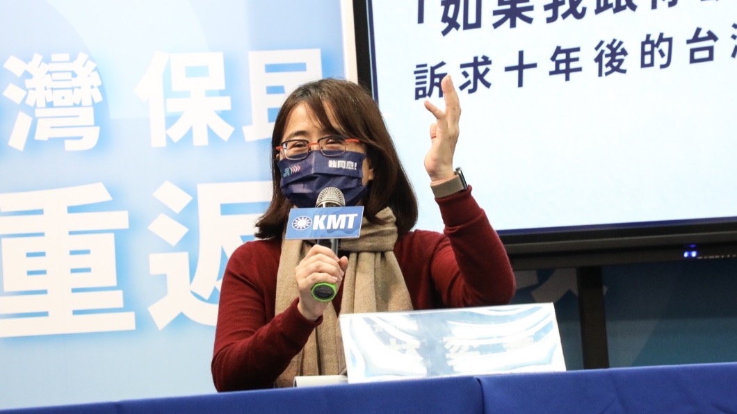 國民黨革實院長林奕華。(圖/國民黨提供)
