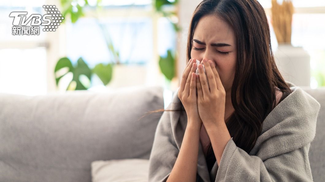 冬天氣溫較低容易感冒。（示意圖／shutterstock 達志影像）
