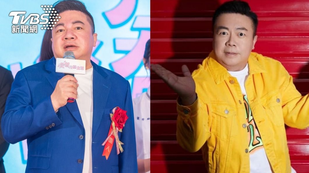 董至成五官明顯較過去立體。（圖／TVBS、翻攝自董至成臉書）