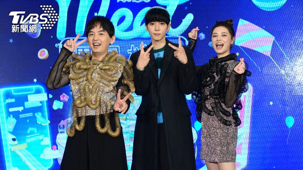 歌手畢書盡(中)將在桃園與粉絲共度今年的最後一天。(圖/TVBS)