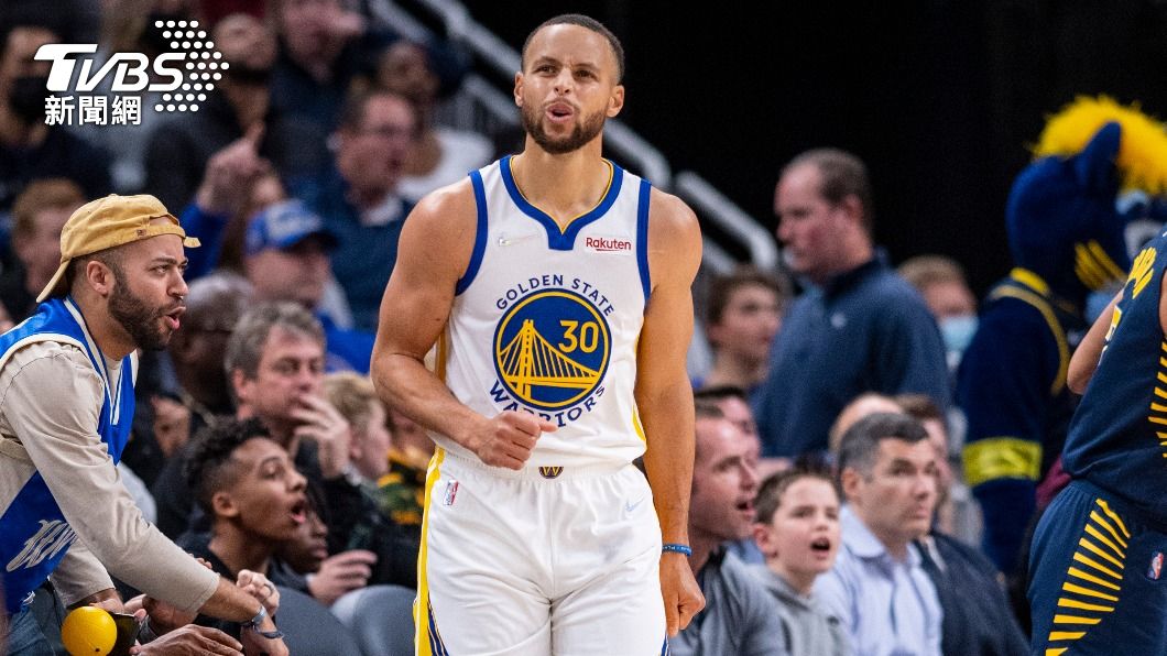 柯瑞生涯拿過3座NBA總冠軍。(圖/達志影像美聯社)