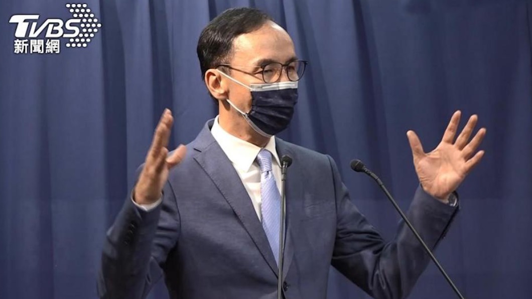 央視分析國民黨主席朱立倫上任後挑戰。(圖/TVBS資料畫面)