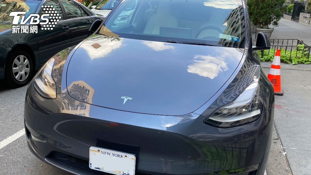 特斯拉Model 3車款。(圖/達志影像美聯社)