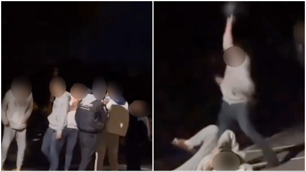 台中暴力又一樁!5男包圍1人 持安全帽狠砸頭9次