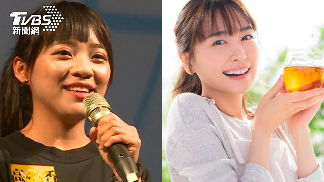 黃捷（左）自稱鳳山新垣結衣，新垣結衣（右）今年才閃婚。（合成圖／TVBS資料畫面、IG@gakki_smile）