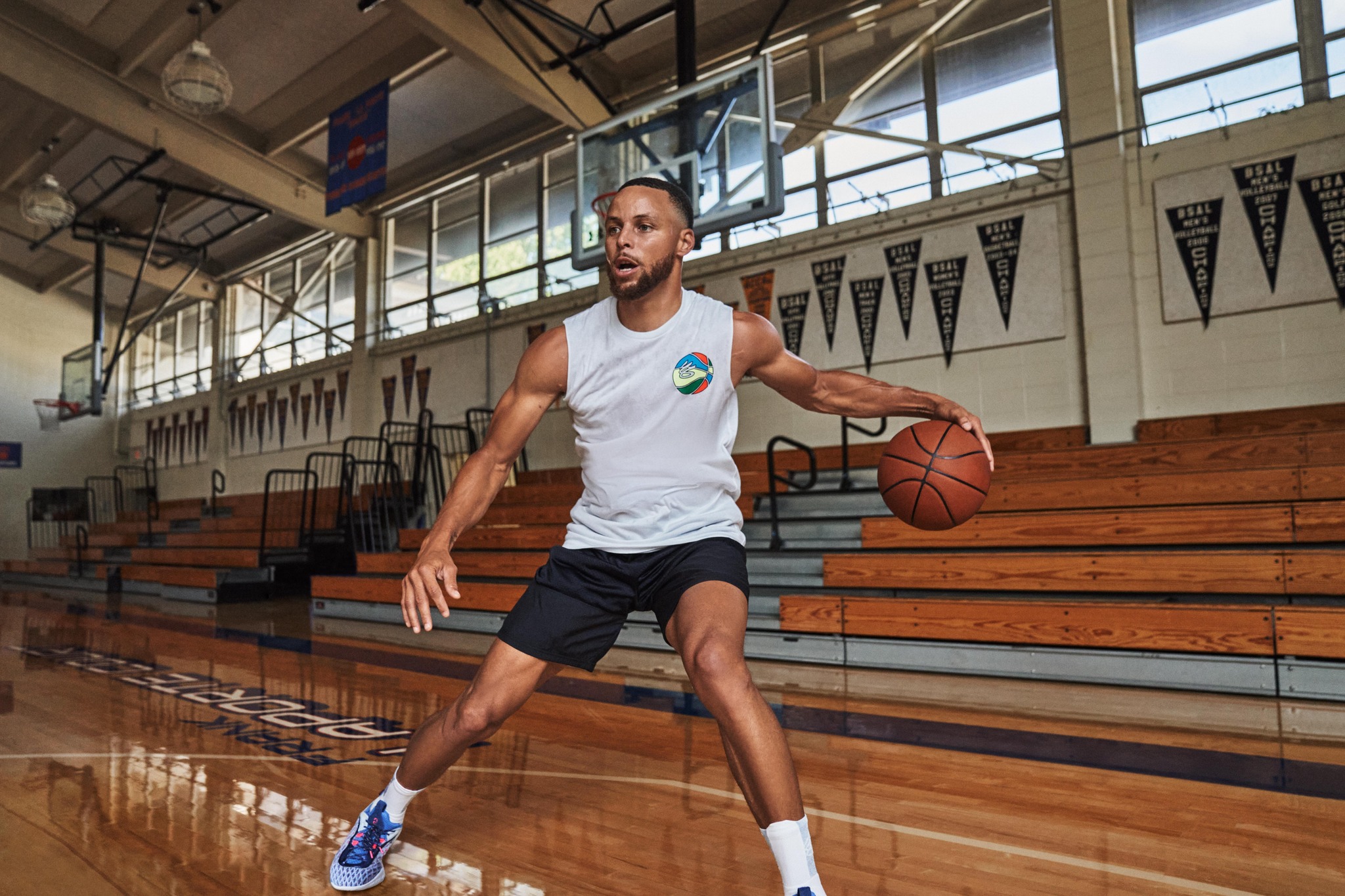 NBA勇士隊的當家球星柯瑞。（圖／翻攝自Stephen Curry臉書）
