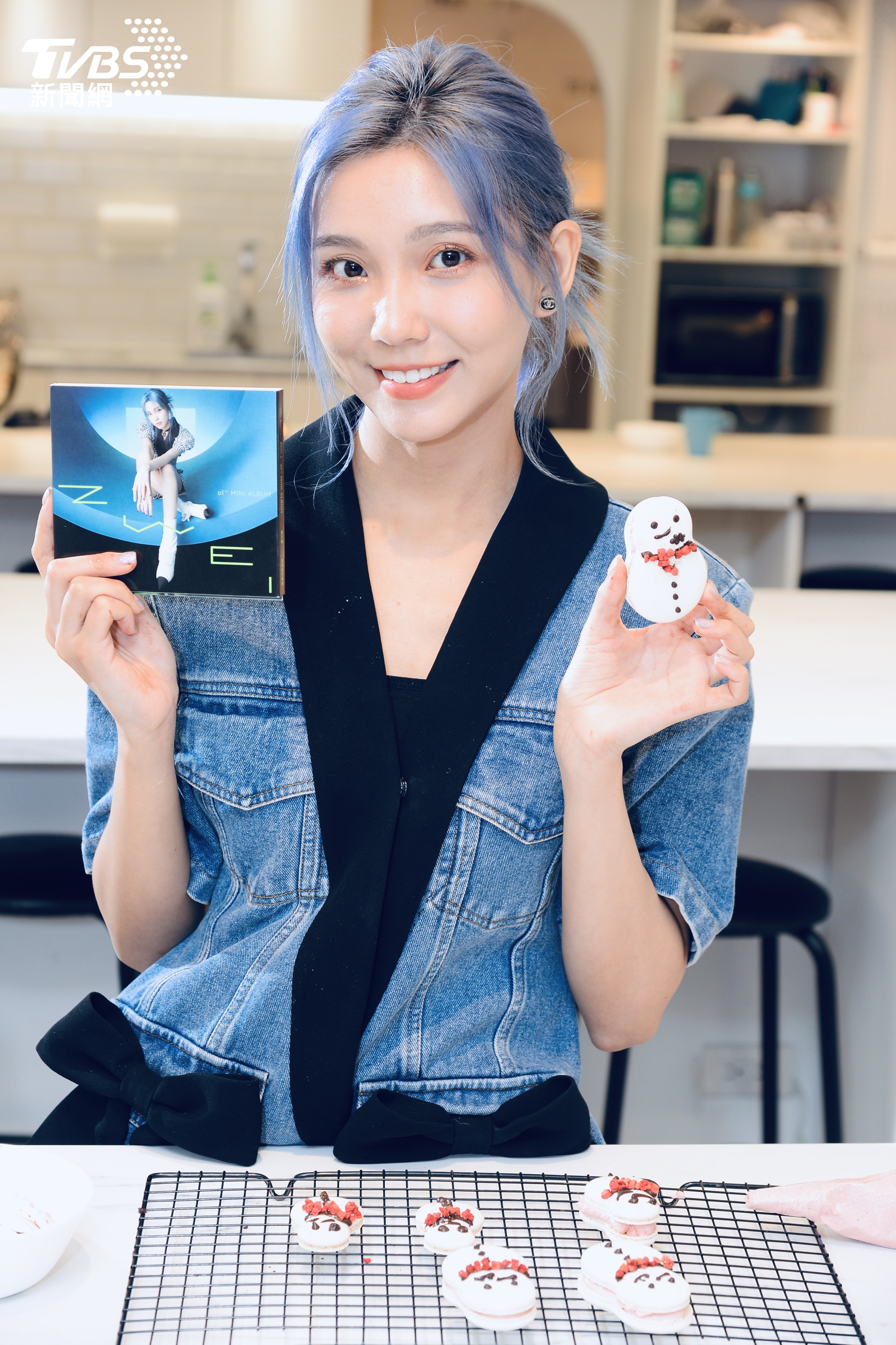 夏子薇12月18日即將在西門町舉辦簽唱會。(圖/TVBS)
