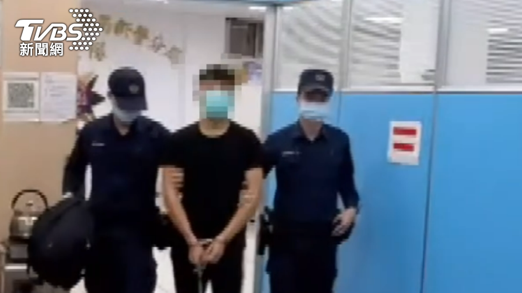 警方逮獲張嫌,訊後依詐欺罪嫌移送。(圖/警方提供)