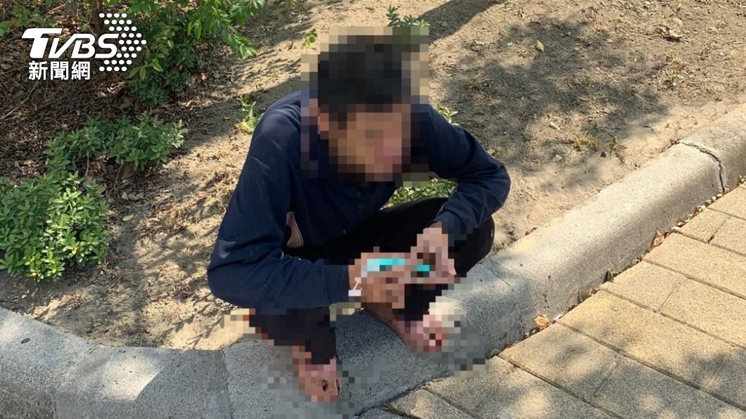 警方循線於楠梓與岡山地區交界處,將郭男查緝到案。(圖/警方提供)