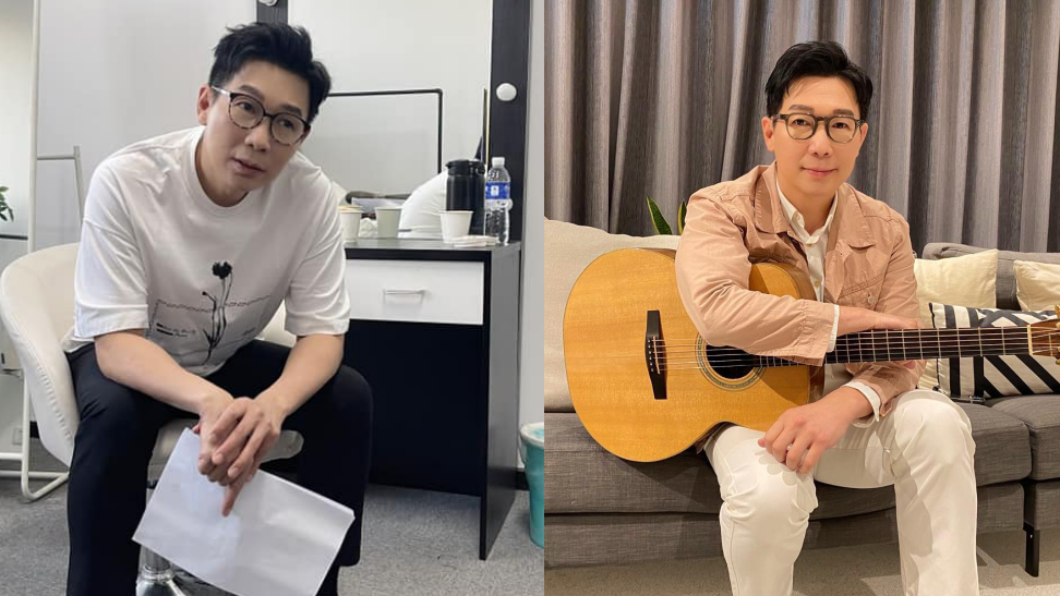 品冠在錄製新曲時突現「人生跑馬燈」。（圖／翻攝自品冠臉書）