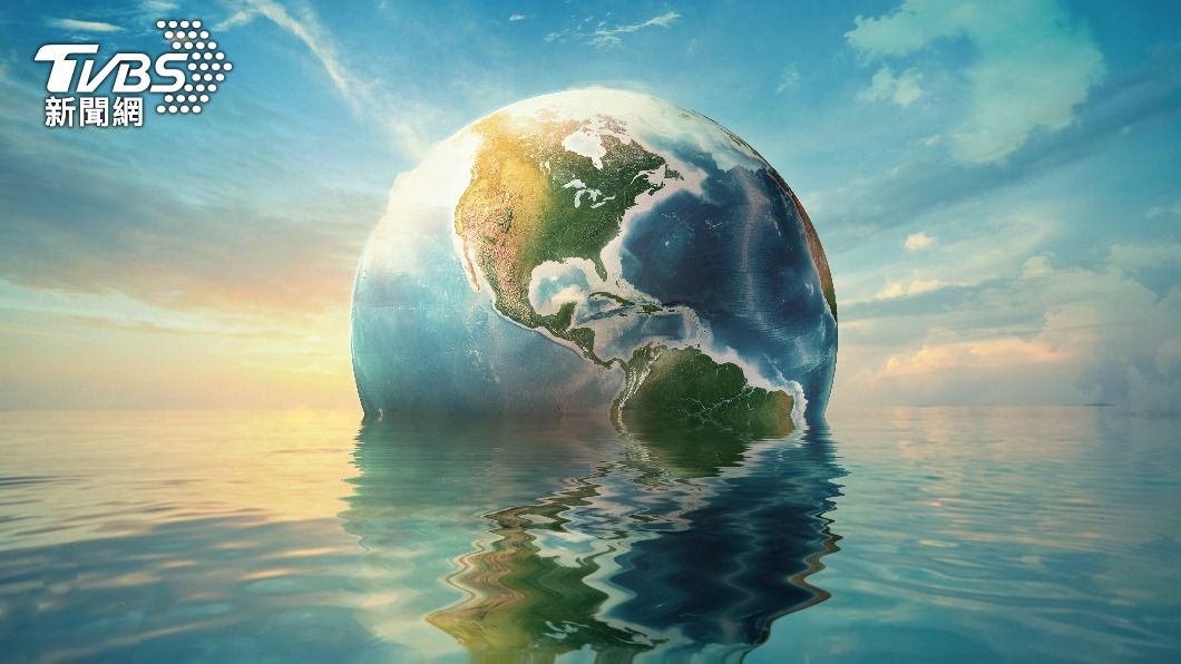 地球暖化嚴重，海平面不斷上升。（示意圖／shutterstock達志影像）