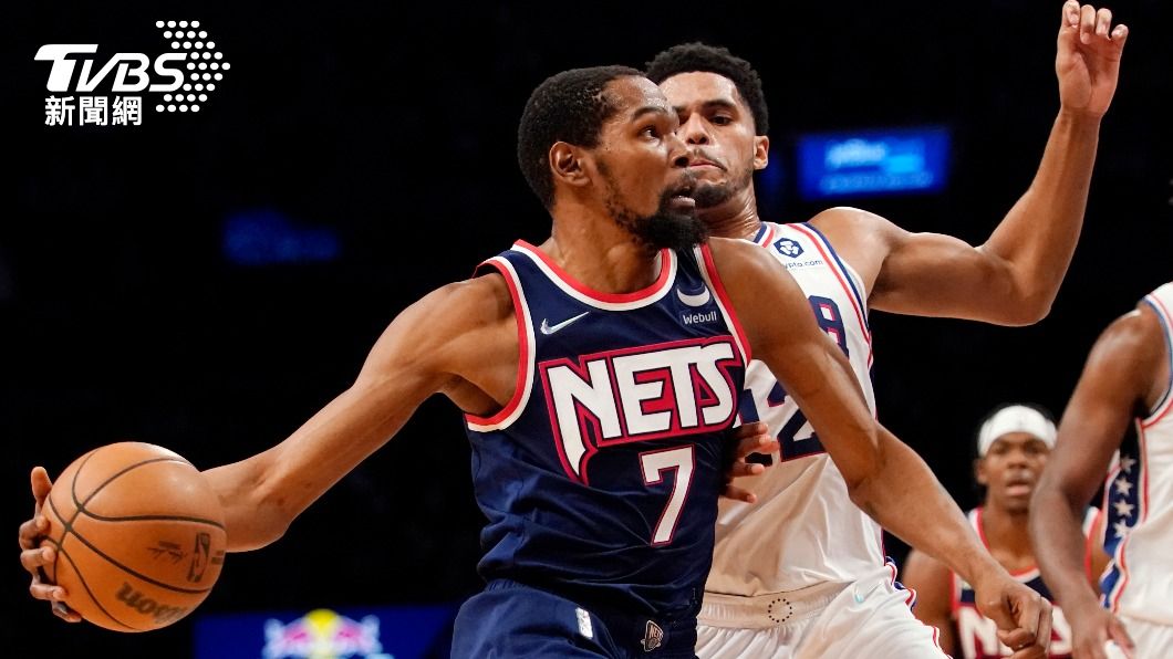 NBA籃網只剩9人能打 杜蘭特34分領軍退76人