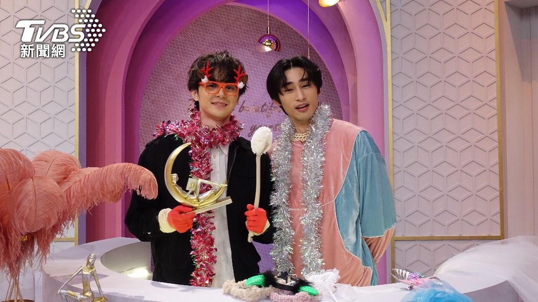 張軒睿與章廣辰為讓彼此接受懲罰,不惜互掀底牌。(圖/TVBS)