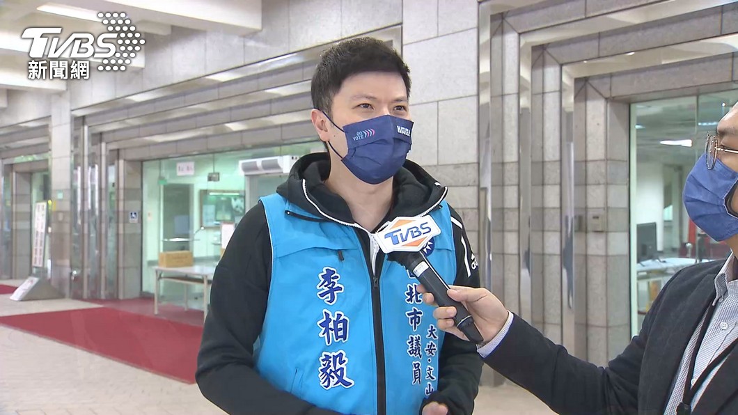 台北市議員李柏毅。(圖/TVBS)
