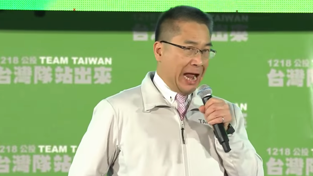 內政部長徐國勇出席公投選前之夜。(圖/TVBS)