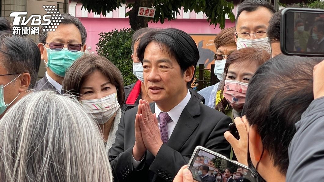 賴清德籲民踴躍投票 徹底結束紛擾台灣議題