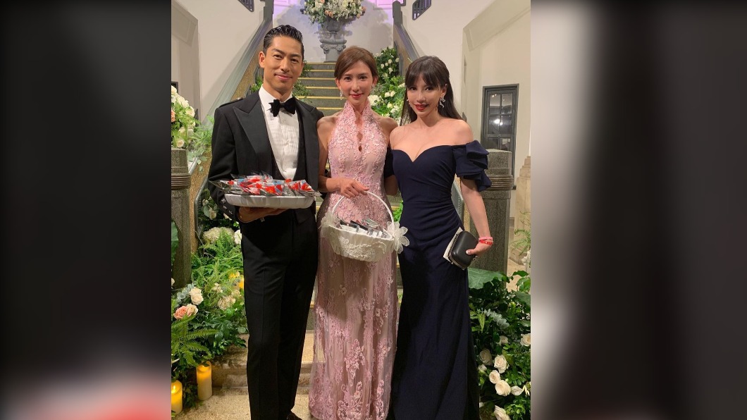李靚蕾出席林志玲婚禮(圖/翻攝自李靚蕾IG)