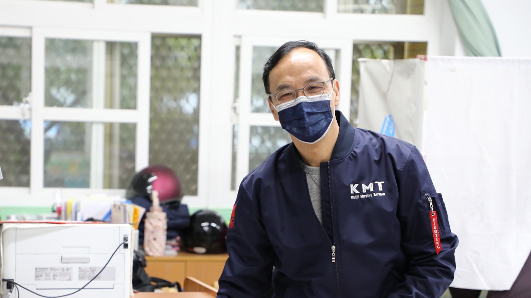 國民黨主席朱立倫。（圖／國民黨提供）