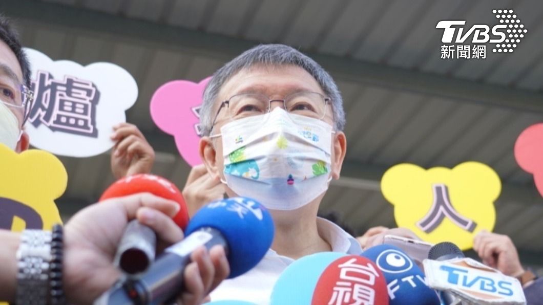 柯P視察河濱採檢站!考慮讓「風險高」族群提早打第3劑