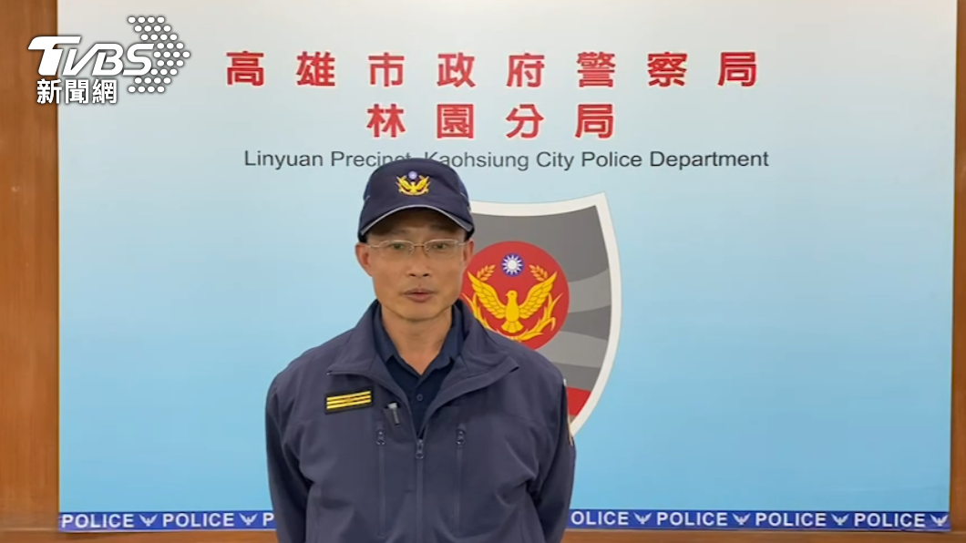 林園分局分局長洪振順說明案情。(圖/警方提供)