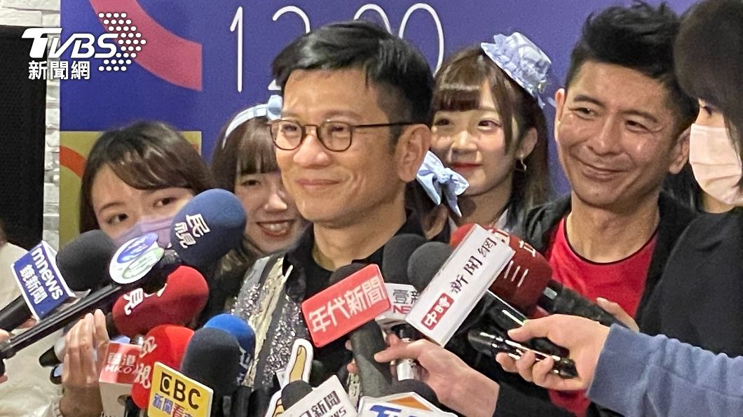 陳子鴻被問及此事回應了。（圖／TVBS）