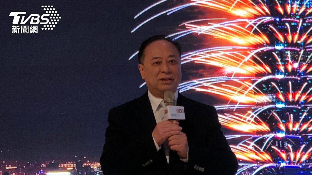 台北101董事長張學舜。(圖/TVBS)