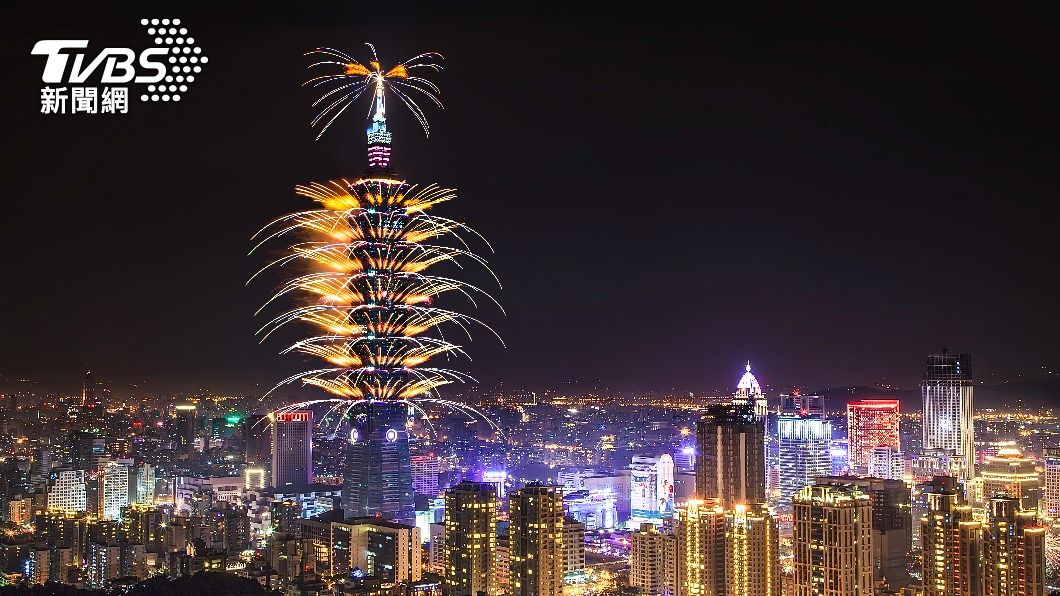 跨年台北101將施放煙火。（圖／業者提供）
