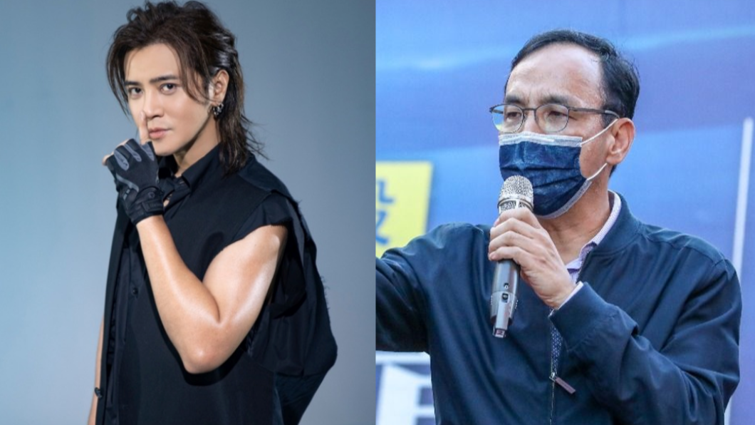 羅志祥和朱立倫被點名為最大贏家。(圖/翻攝自羅志祥臉書、國民黨提供)