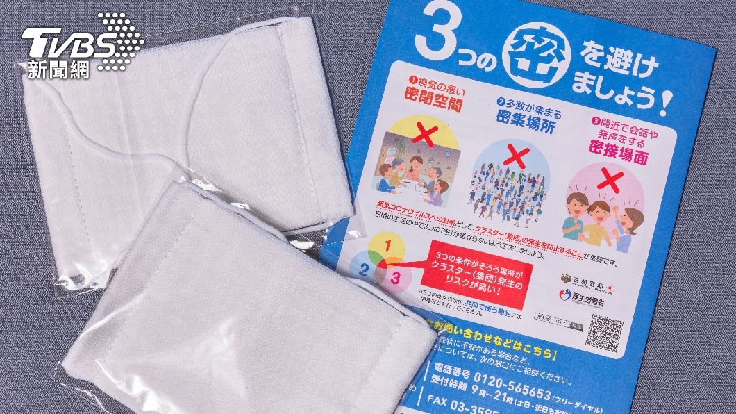 安倍為了採購「布口罩」花費442億日幣。(示意圖/shutterstock 達志影像)