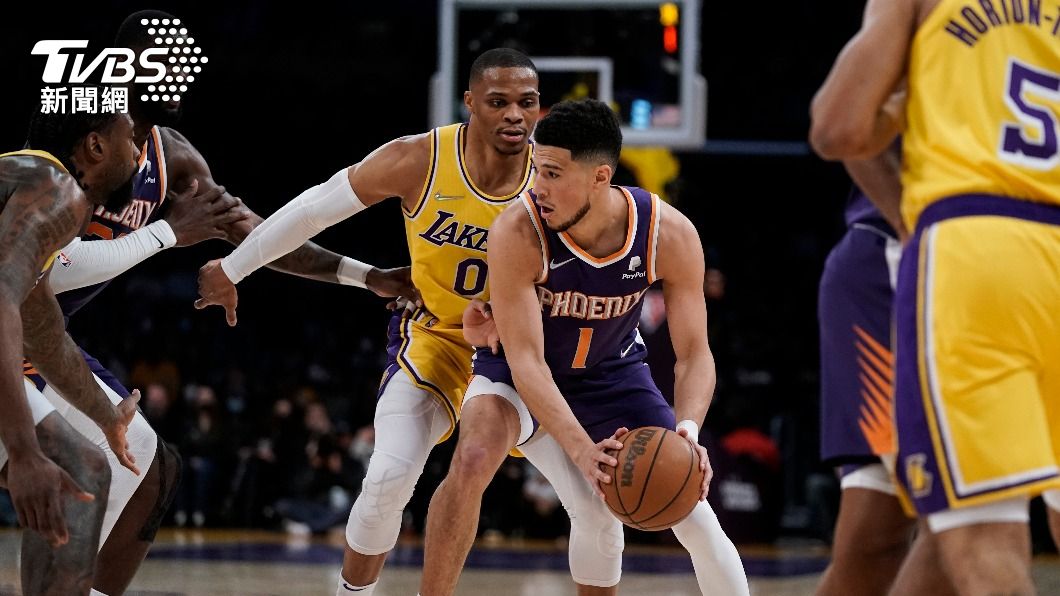 NBA太陽兩大將聯手踹湖人 詹姆斯左腳踝受傷
