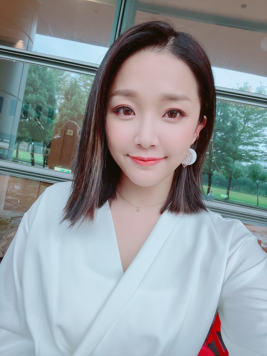 賴慧如為角色轉變落髮。(圖/民視提供)