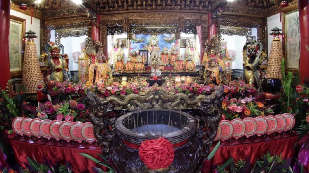 三芝福成宮主要供奉金面媽祖。(圖/翻攝自三芝福成宮 臉書)