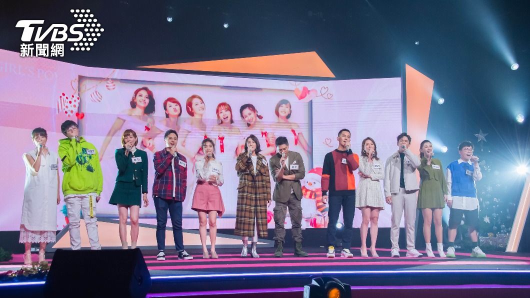 《女力報到》合唱歌曲〈微笑的力量〉。(圖/TVBS)