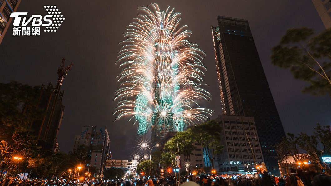 台北跨年討論度居冠。(示意圖/shutterstock達志影像)