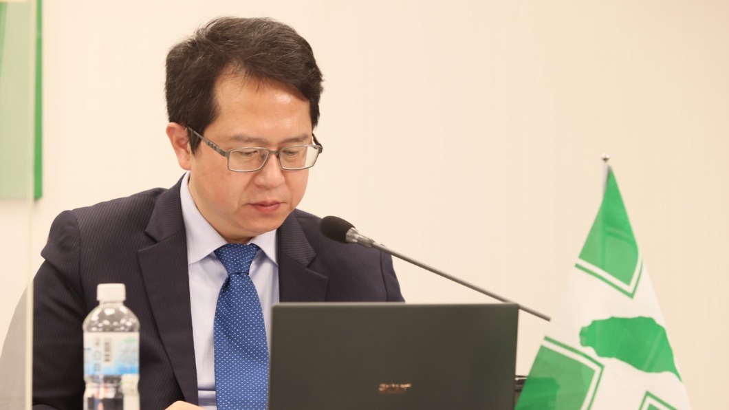 民進黨於今(24日)與日本自由民主黨舉行「外交.經濟政策意見交流會」。(圖/TVBS)