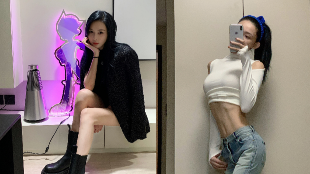 大陸女星張穎穎身材相當火辣。(圖/翻攝自張穎穎微博)
