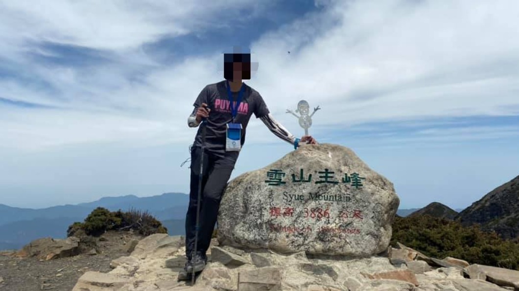 李銘豪常在臉書分享登山照片。(圖/翻攝自李銘豪臉書)