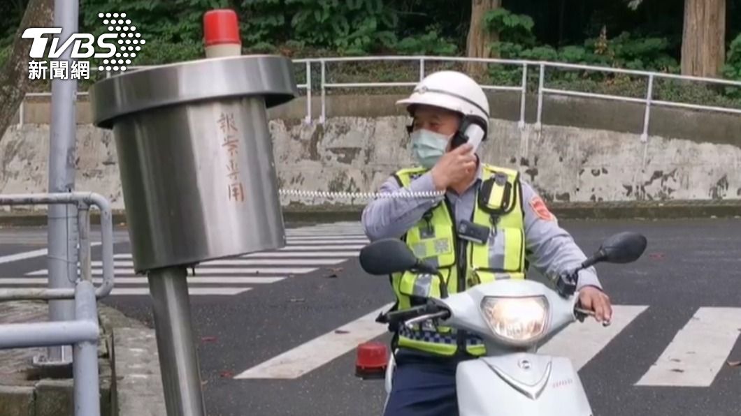 學校都有駐警隊固定巡邏。(圖/TVBS)