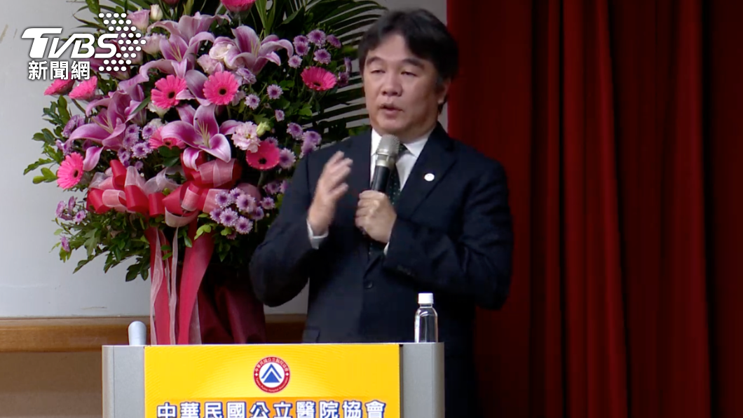 公立醫院協會理事長王必勝。（圖／TVBS）