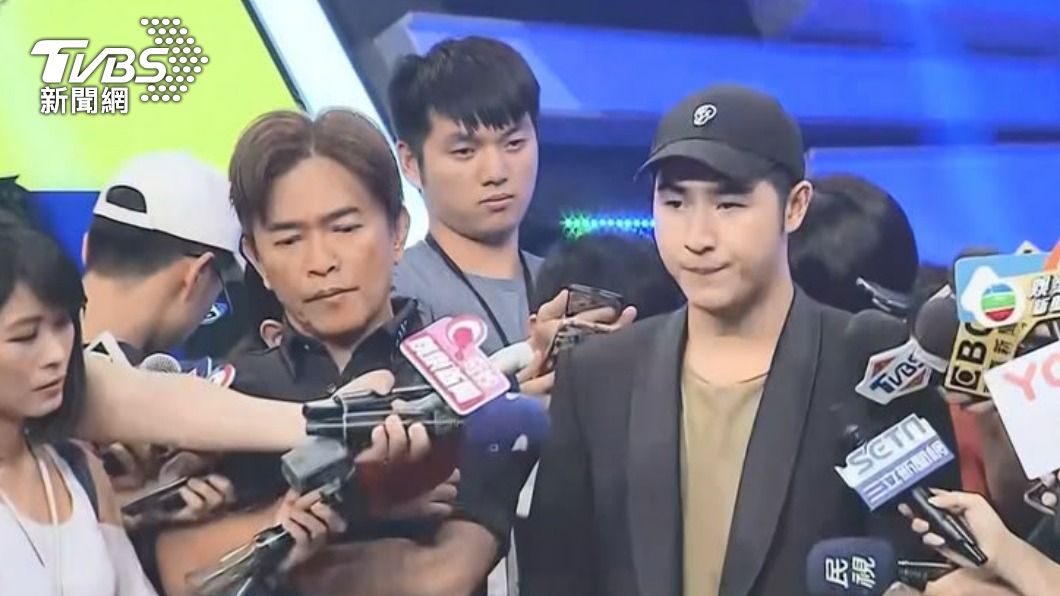 吳宗憲之前也曾經帶著兒子出來開記者會道歉。（圖／TVBS資料畫面）