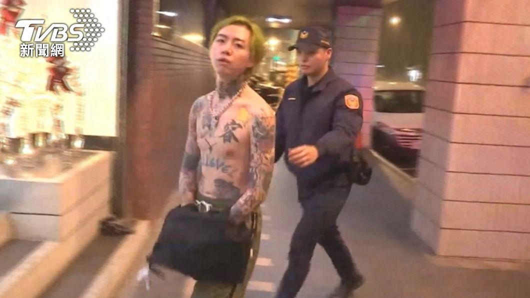 謝和弦吸大麻被補。(圖/TVBS資料畫面)